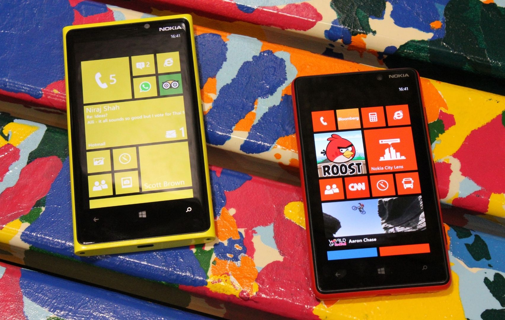 Nokia Lumia 820 and Nokia Lumia 920