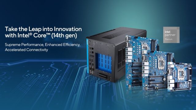 ASUS IoT Announces Industrial Motherboards and Edge AI PCs Supporting 14th Gen Intel Processors