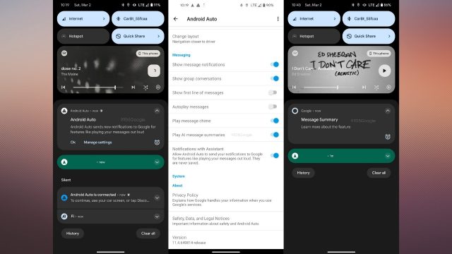 Android Auto AI Message Digest Update Released