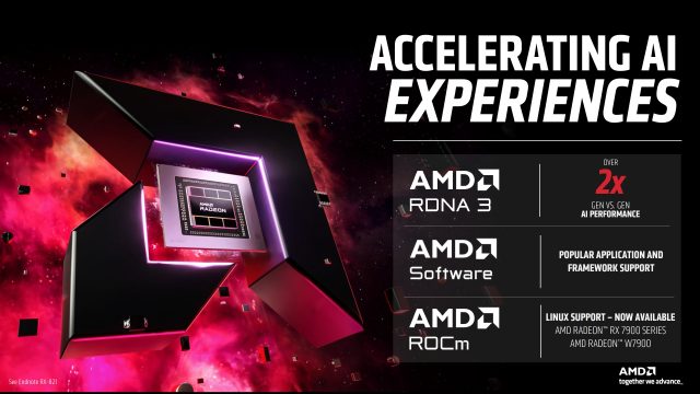 AMD's Artificial Intelligence Revolution: Radeon RX 7900 XT is 8 Times Faster than Ryzen Processors